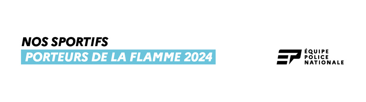 Bandeau nos sportifs porteurs de la flamme 2024